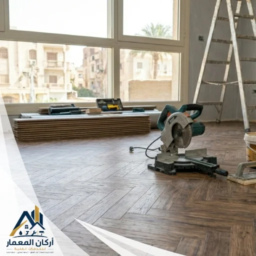 فني شركة تركيب باركيه في العين